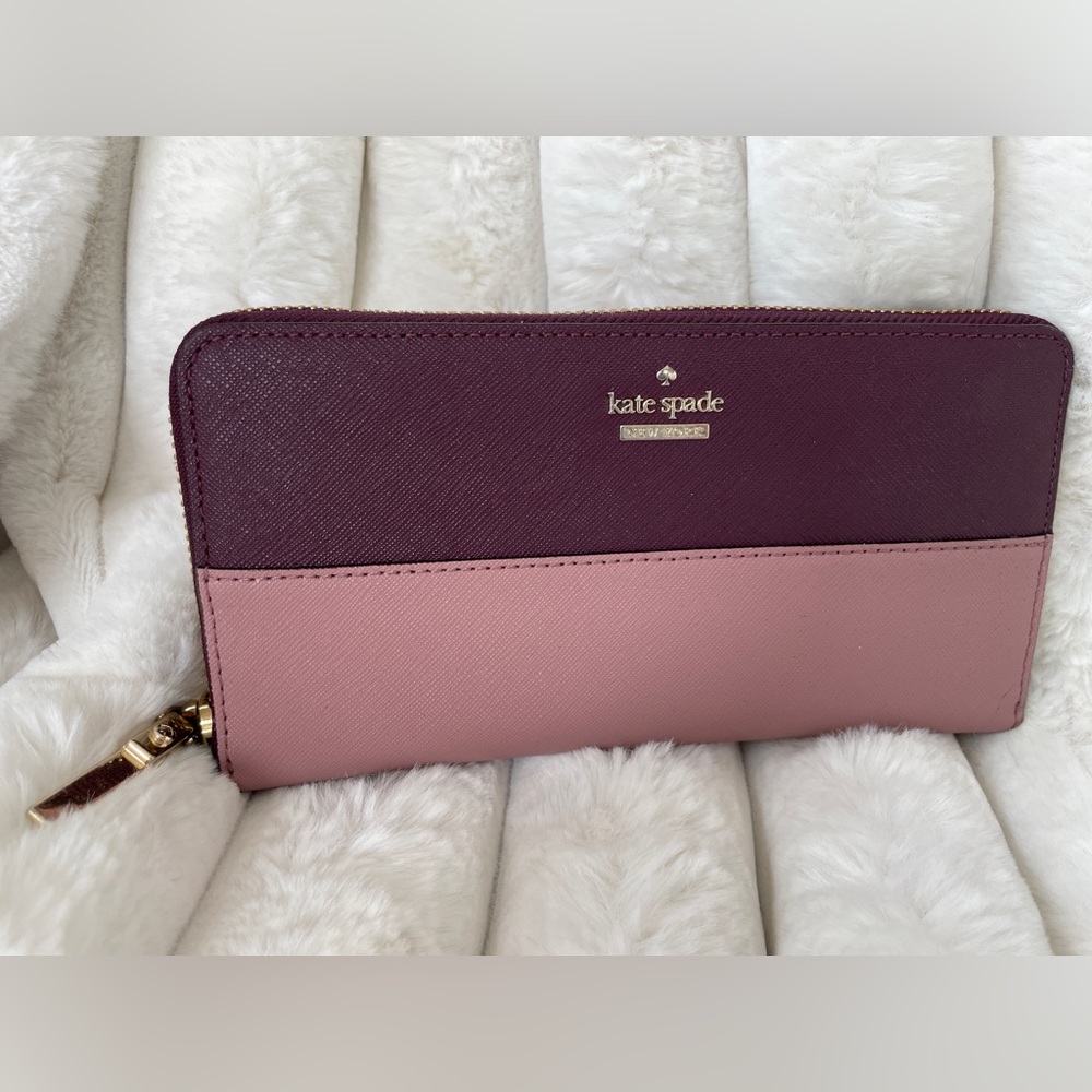 Kate Spade Laurel Way Large Continental Wallet Color Block